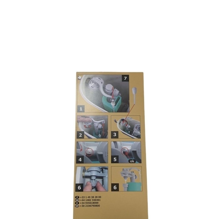Ремкомплект для заливного механизма Ideal Standard p105 - фото 5162